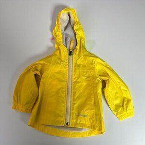 L.L. Bean Rain Jacket Yellow 6-12 Months - Unisex